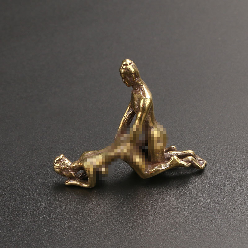 5pcs/set ornaments bronze small bronze figures personalized creative artwork