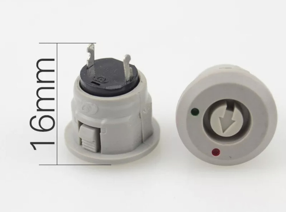 1 Set Key Switch OFF ON 12mm Lock toggle lock security electronic - 125v C37