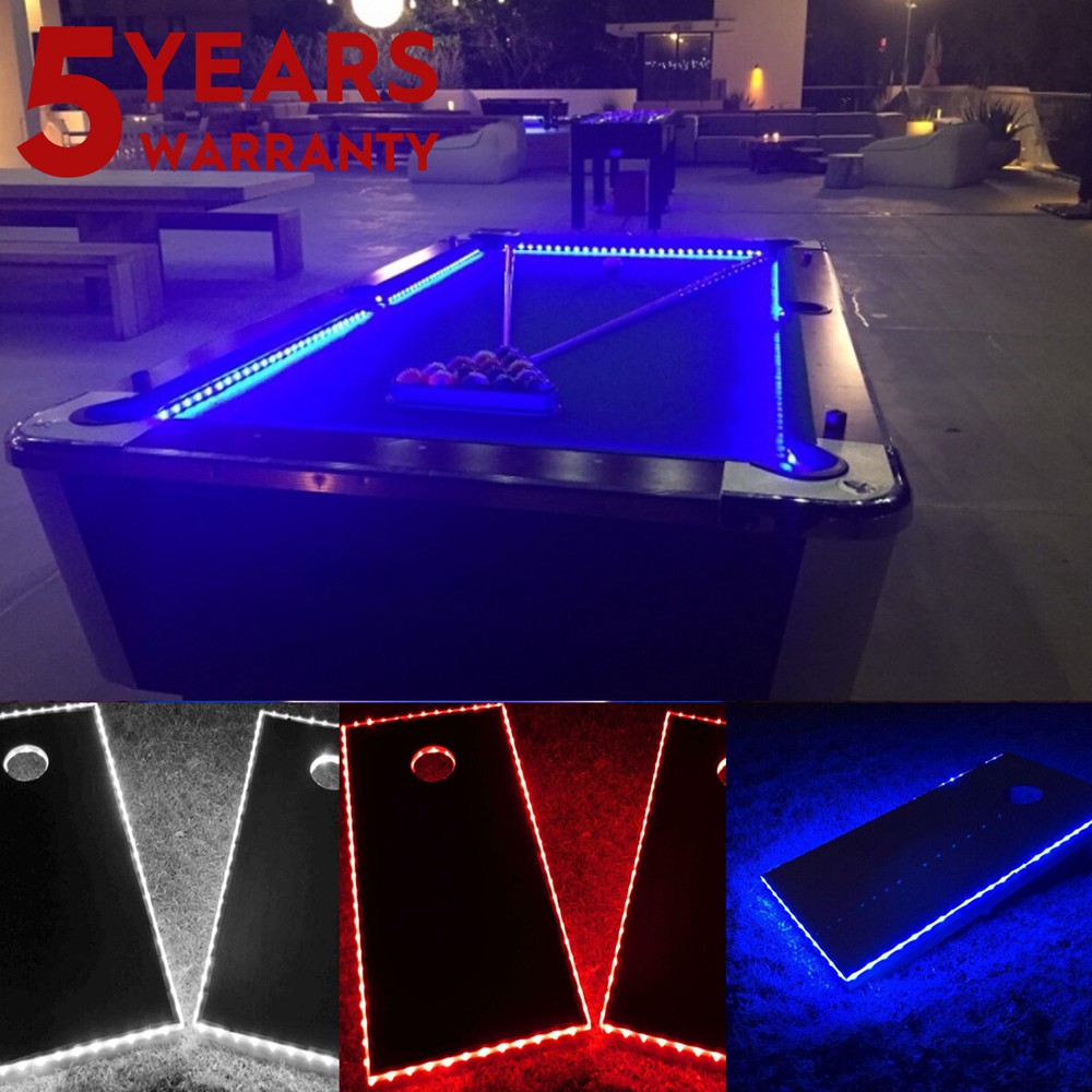 16.4FT Modern RGB LED Pool Table Lighting - Perimeter Billiard Lights BF