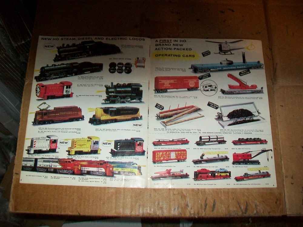 1960 HO By Lionel train Catalog