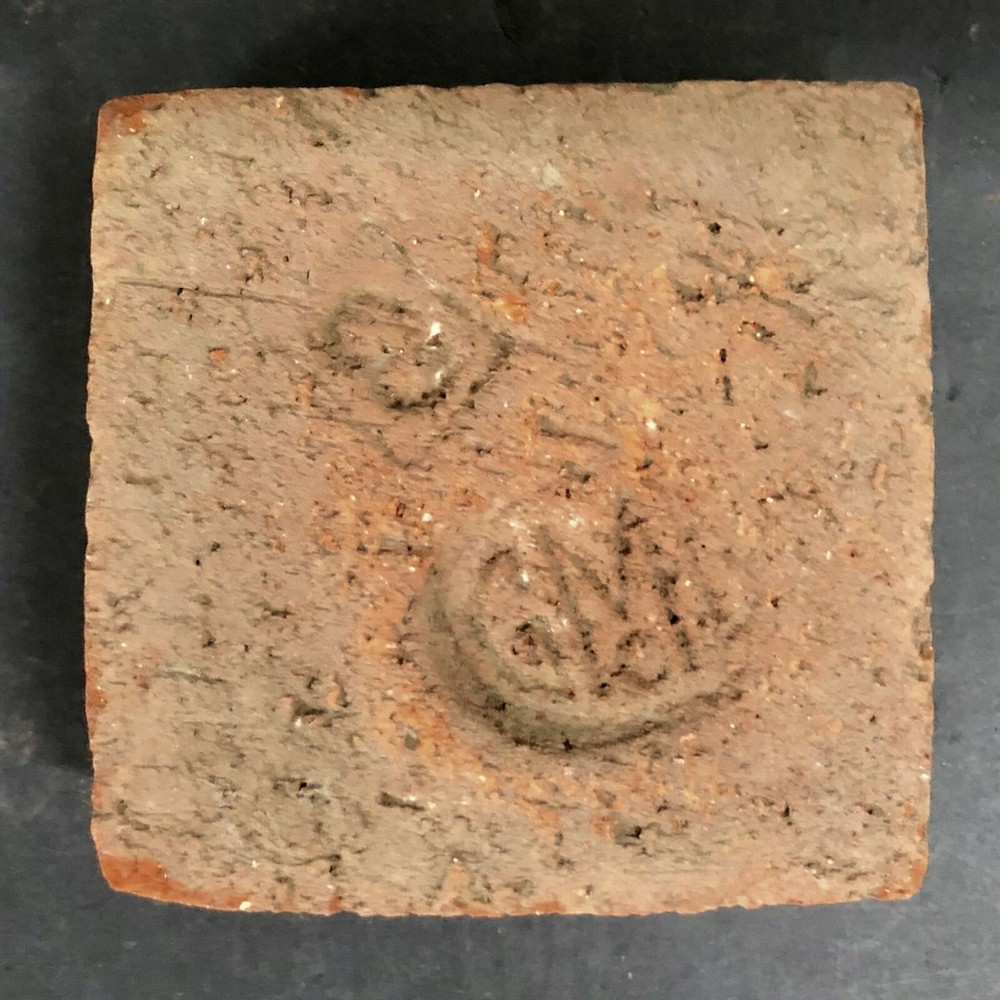 Gladding McBean Chunky Tile with Crosses