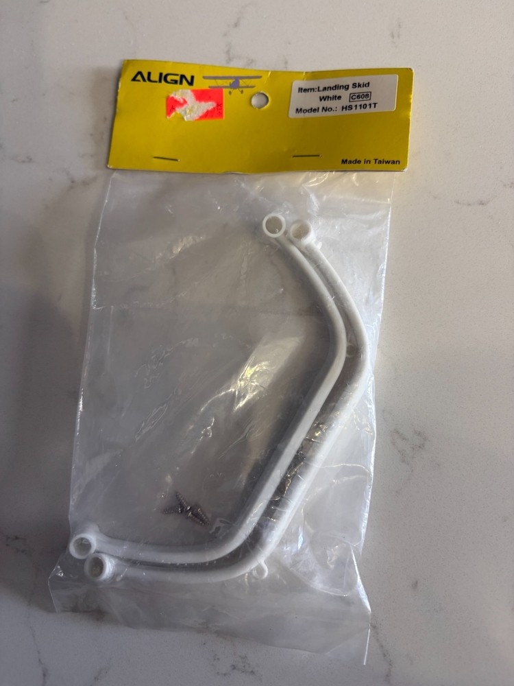 ALIGN #HS1101T WHITE LANDING SKID