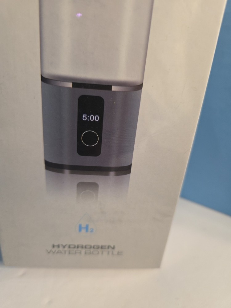 When nX H2 Hydrogen Water Bottle Grey New