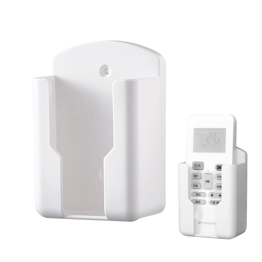 Air Conditioner Remote Control Holder Universal Wall Mount Organizer Stand Box