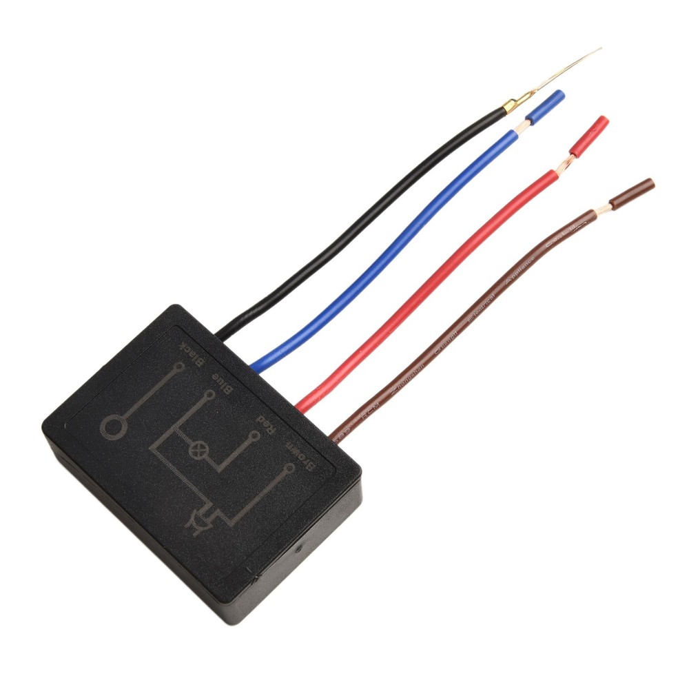Control Module Suitable For Various Lamps Black Touch Head Flexibility