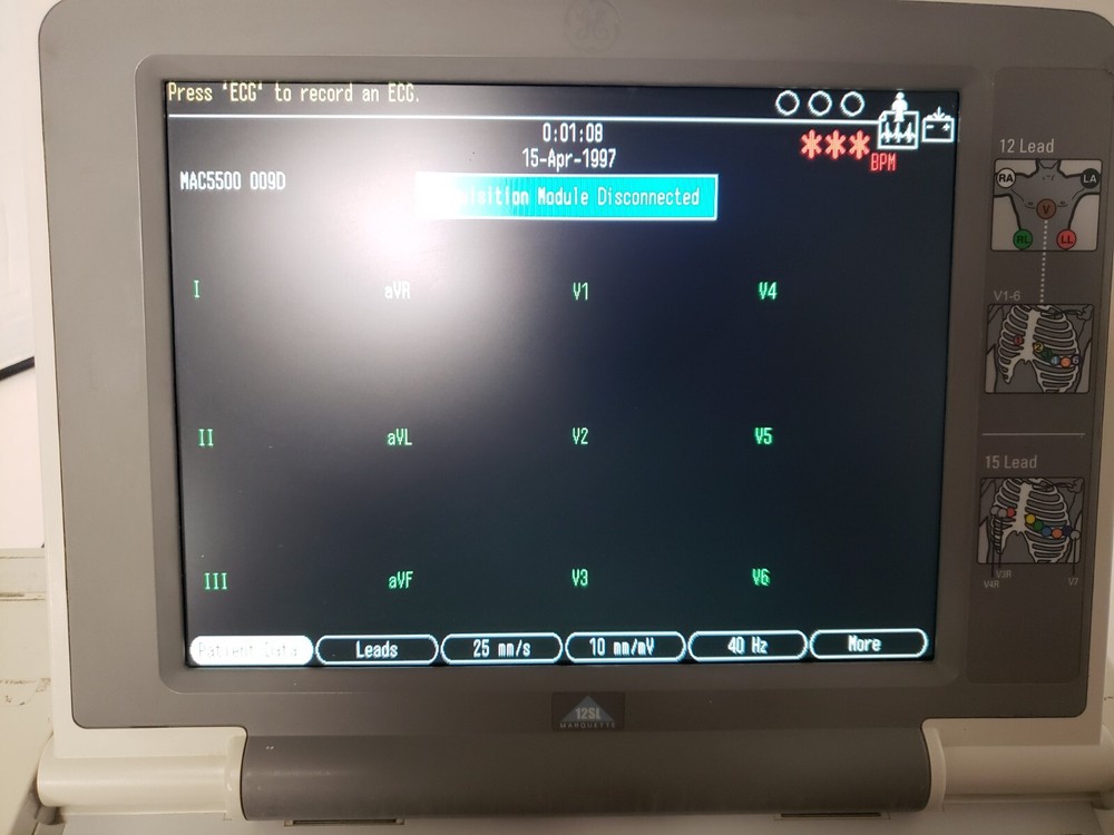 GE MAC 5500 EKG System