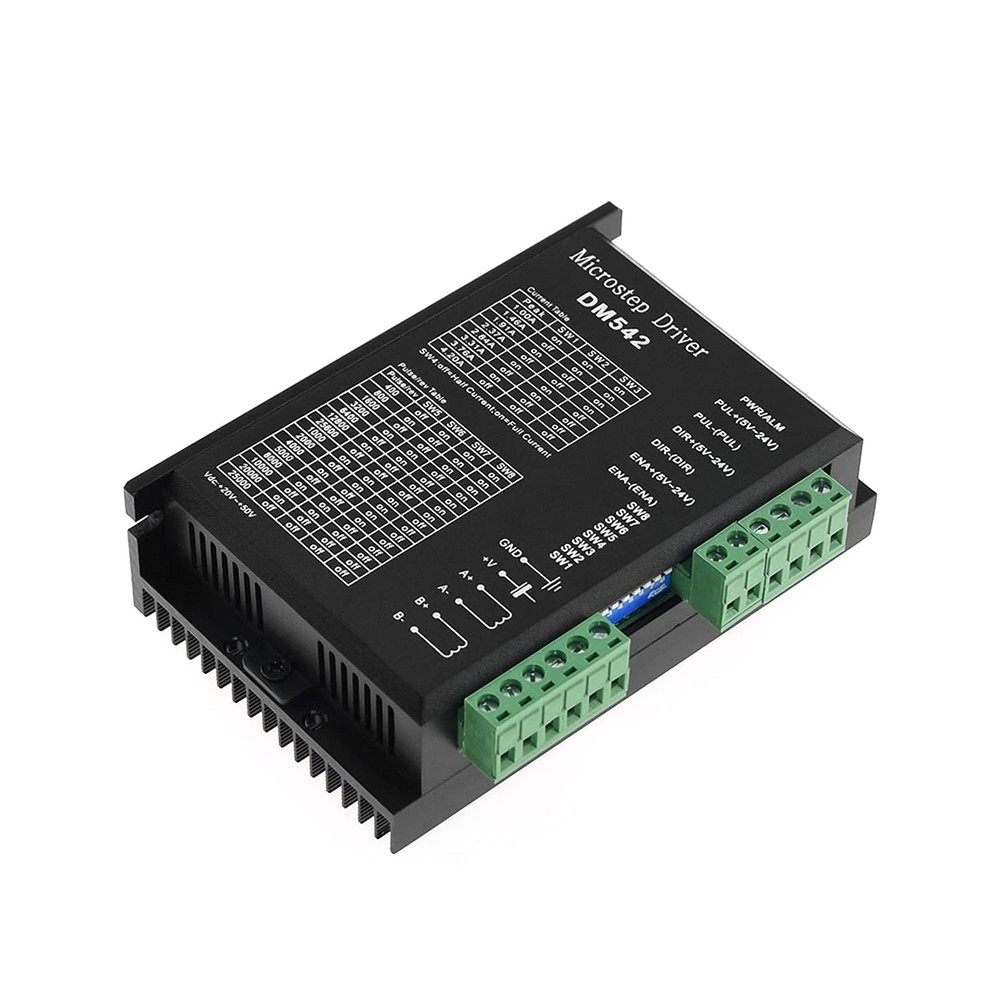 CNC Digital Microstep Driver DM542 - 2-Phase Digital Stepper Motor Controller...