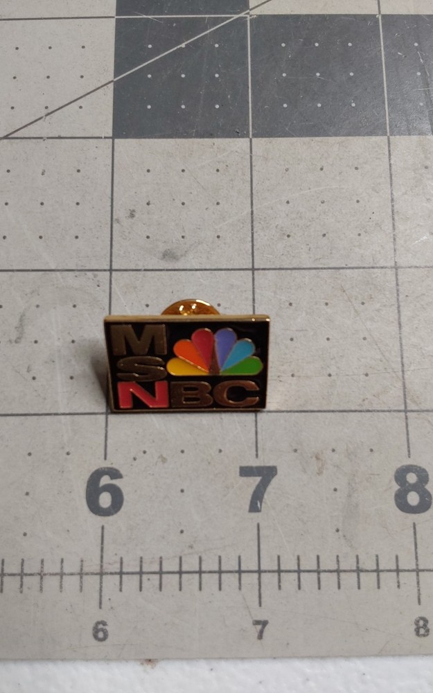 MSNBC Television Pin