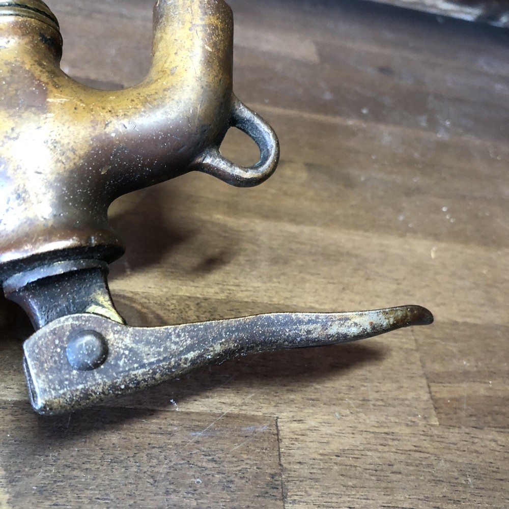 Vintage Locking Brass Spigot ValveFaucet Steampunk-Nat. Brass