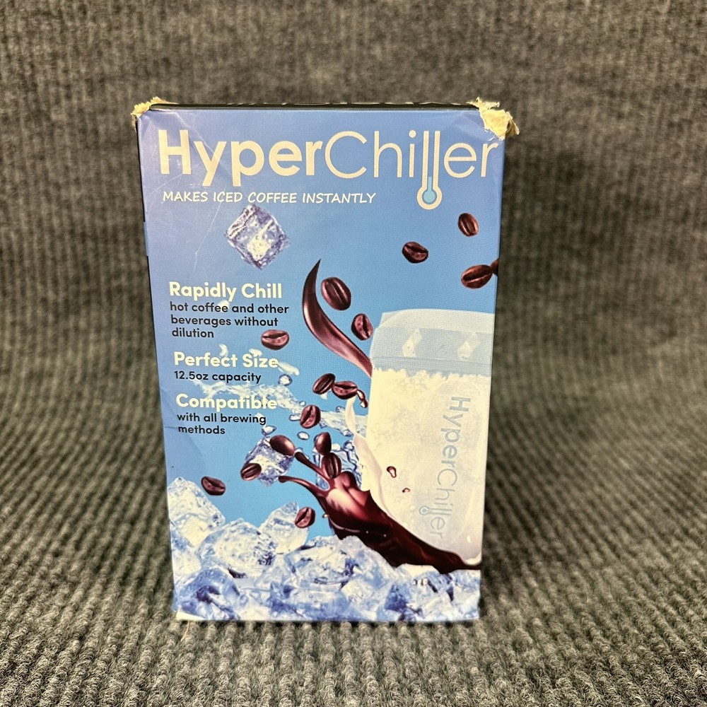 Hyper Chiller - Makes Ice Coffee Instantly. Drink chiller, Rapid Chill New