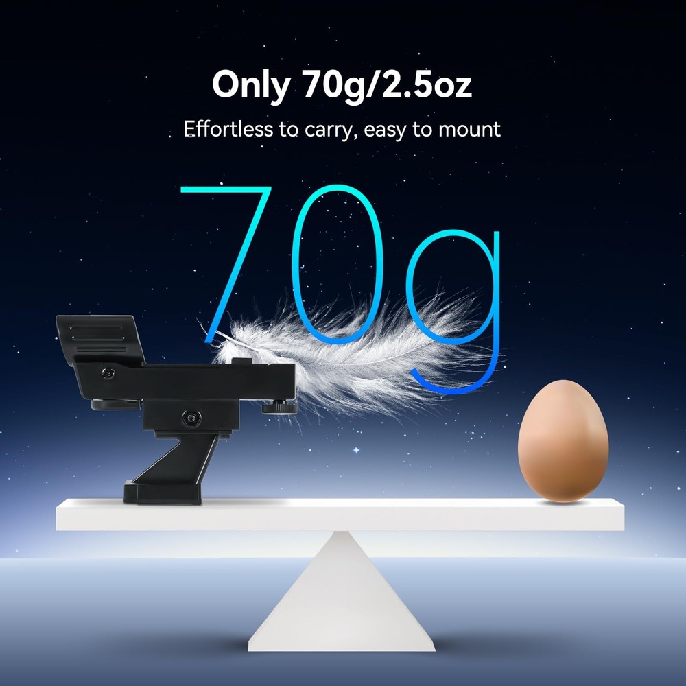 SVBONY Red Dot Finderscope, Star Pointer Compatible for Celestron 80EQ 80DX...