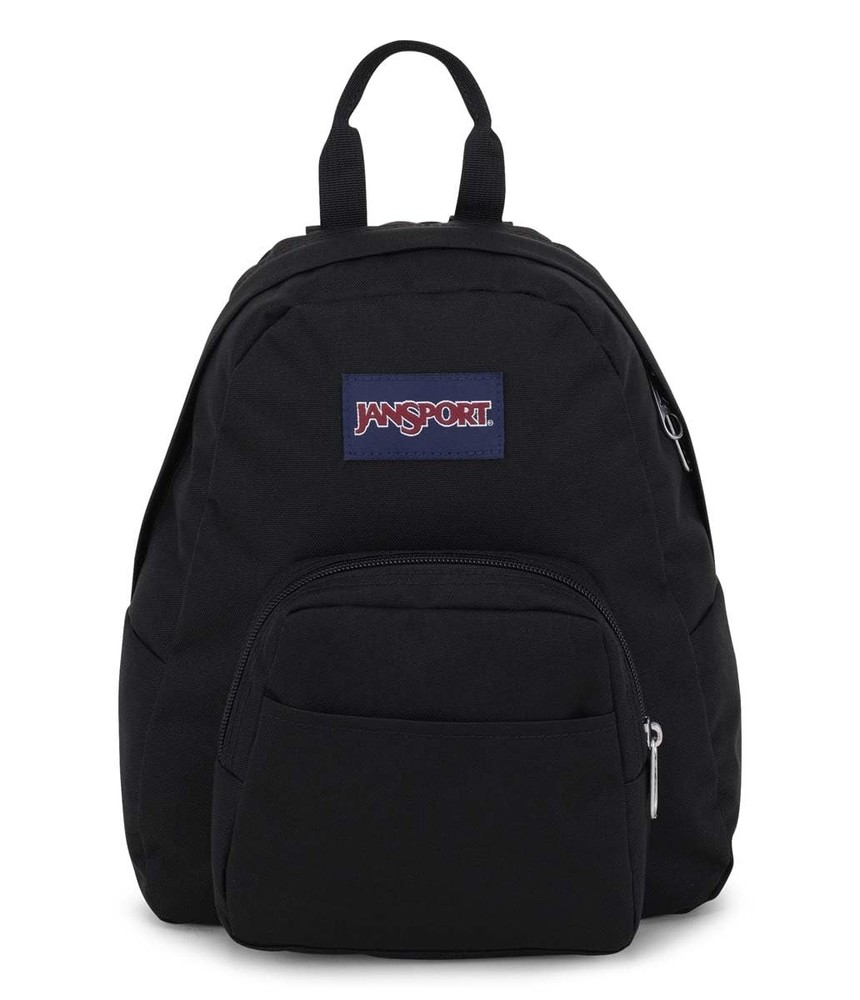 JanSport Half Pint Mini Backpack, 10.2 L - Durable Liters, Black