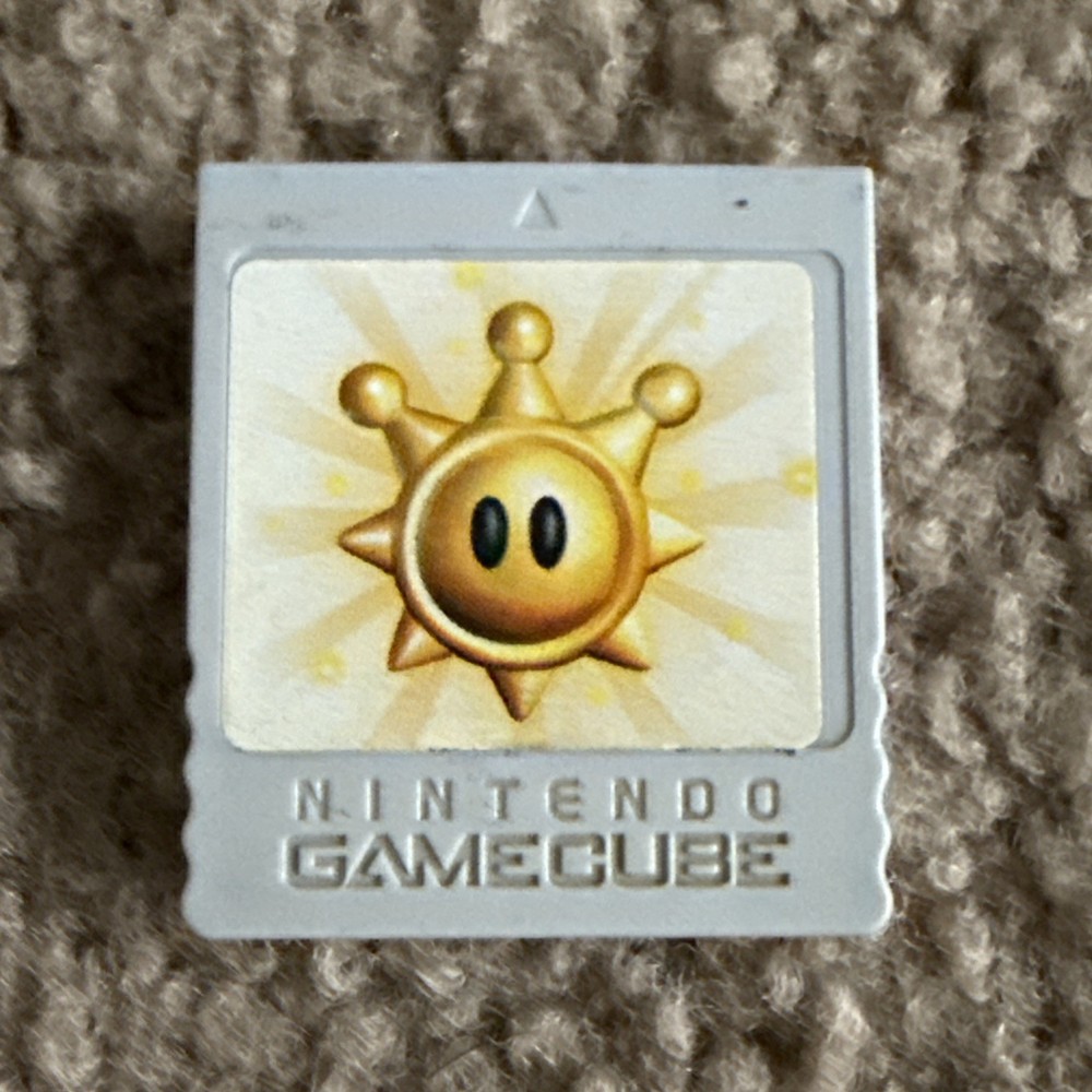 Nintendo Gamecube OEM Original Memory Card Gray Tested & Working