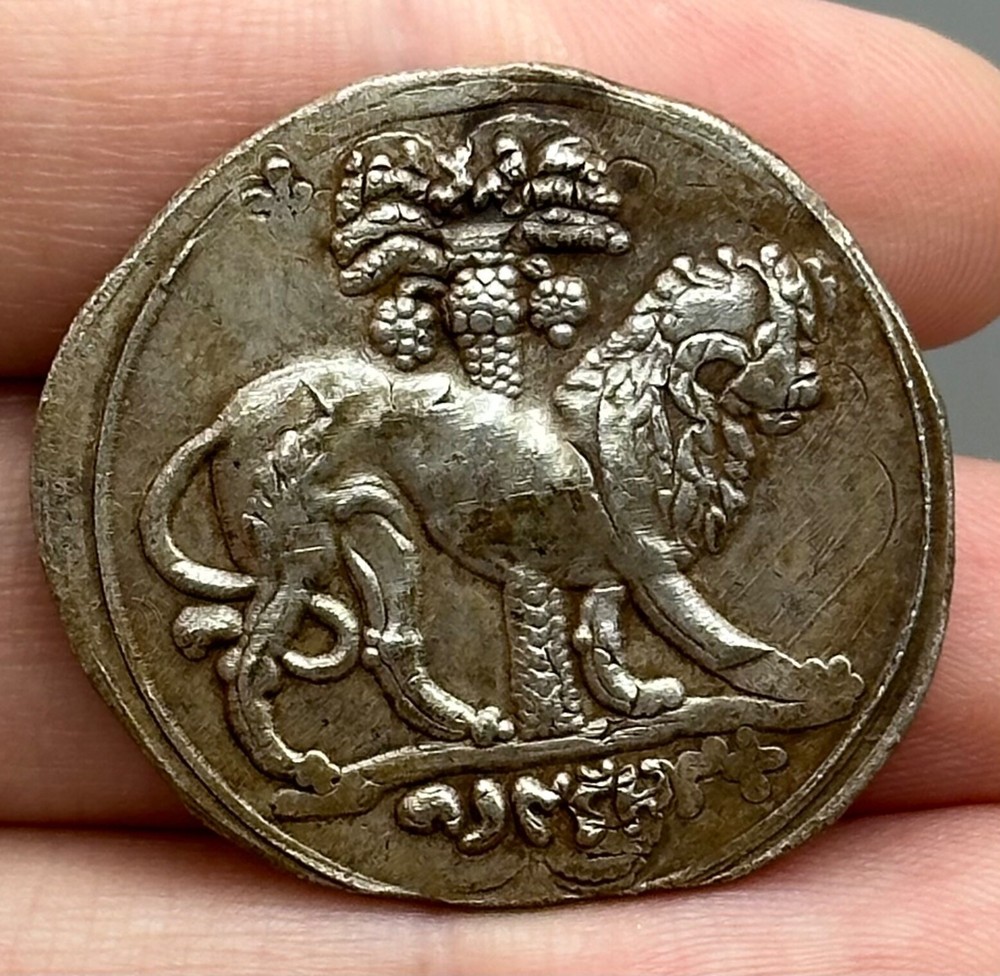 Unique Authentic Beautiful Ancient Roman Greek Solid Silver Coin