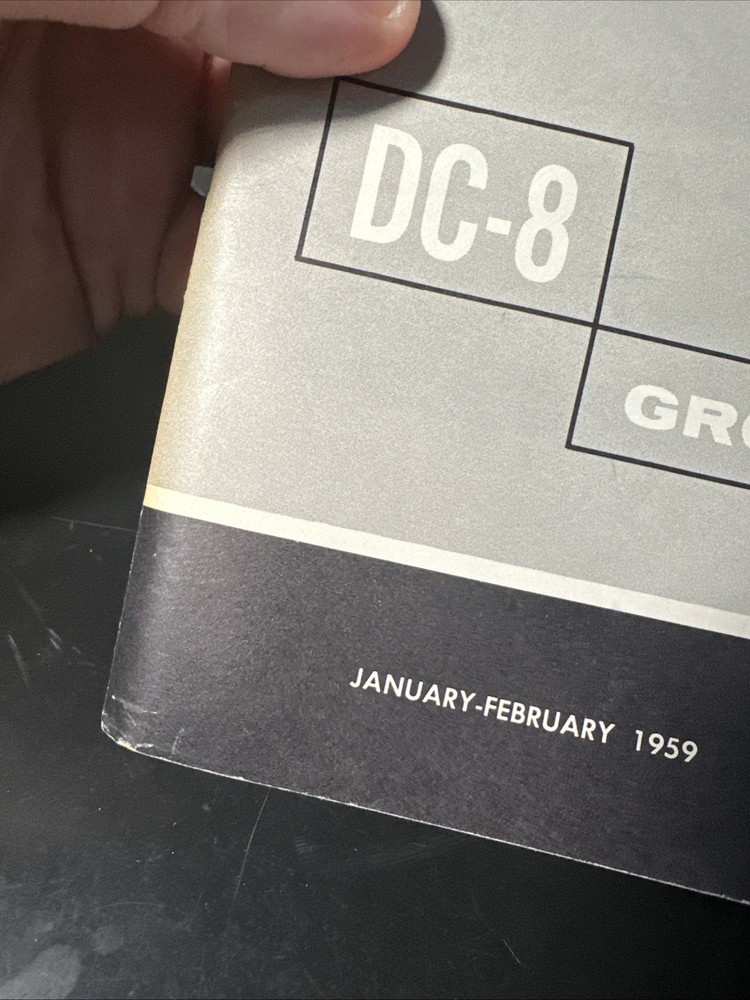 Douglas DC-8 Ground Servicing Manual 1959