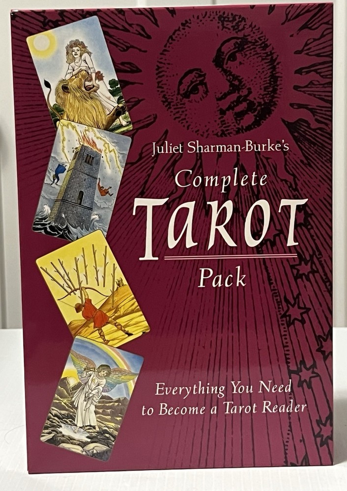 Juliet Sharman-Burke Complete Tarot Pack Sharman Caselli Deck Cards +Book