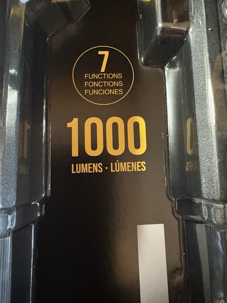 KC Auto Light Flashlight W/ Emergency Tool+Work Light+Tools+Charge Cord NIP