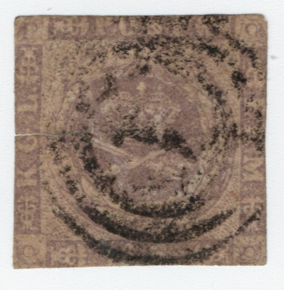 Denmark 1857 16s used Spacefiller