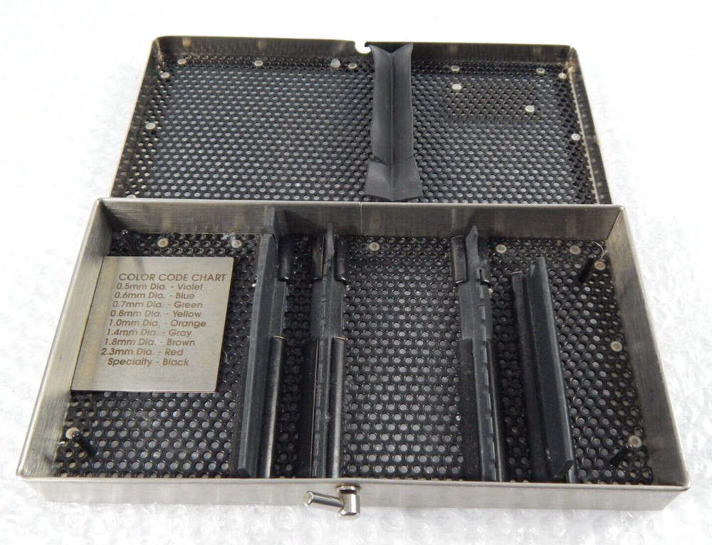 COLOR CODED STERILIZATION TRAY