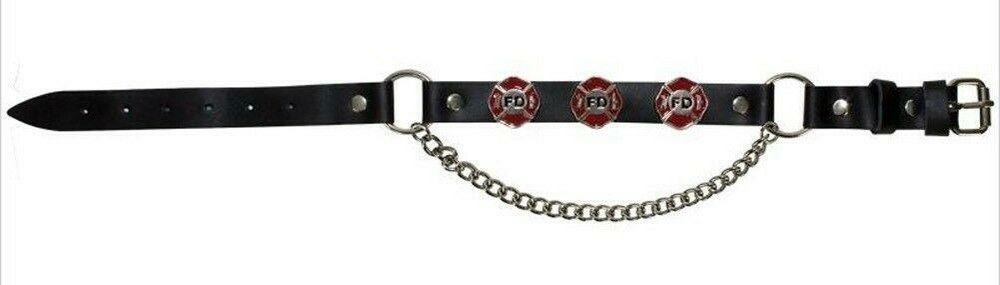 Motorcycle Boot Chains Leather Strap Various Designs Fits All Boots Stylish NEW