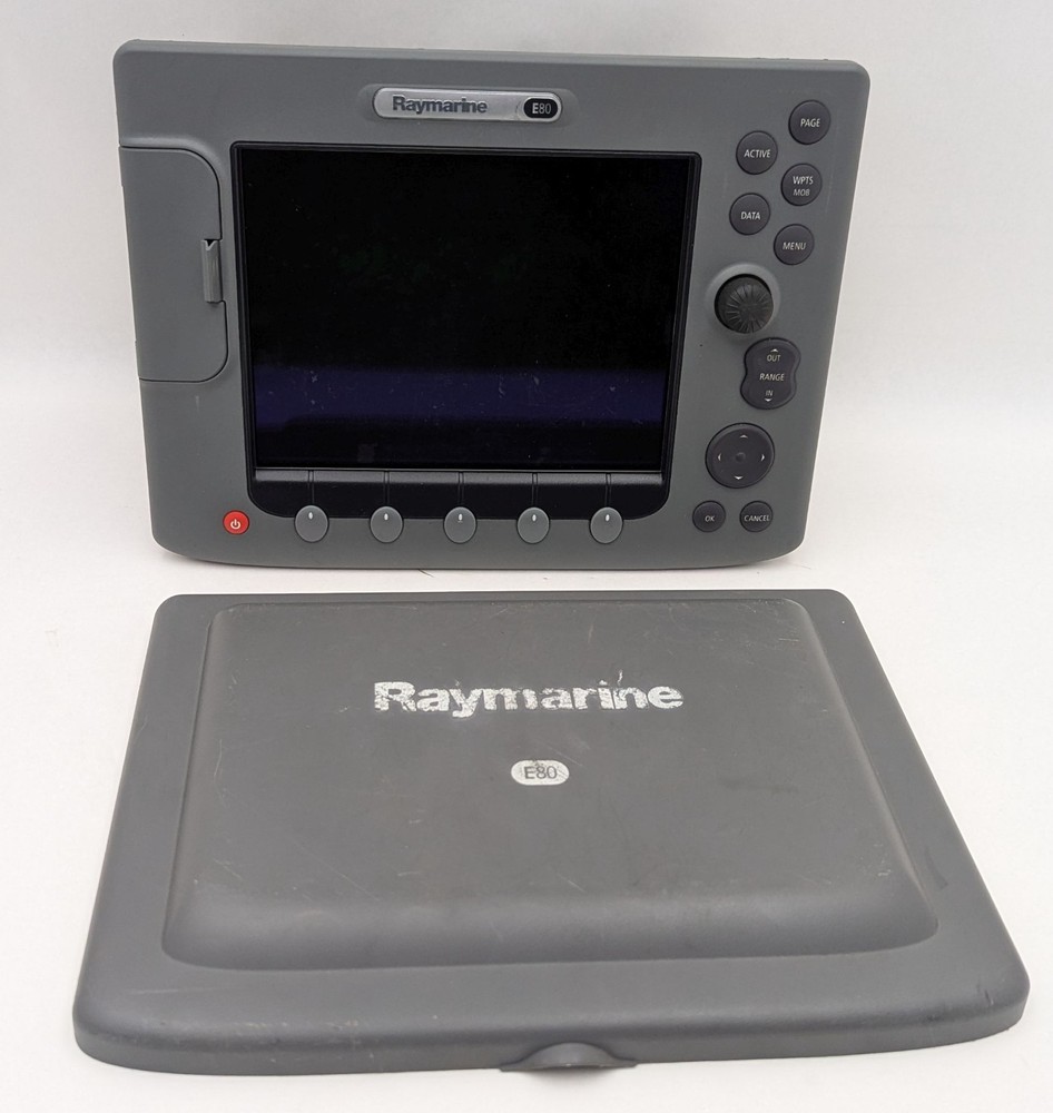 Raymarine E80 8.4" Marine Radar GPS Chartplotter MFD Display Unit #1 *AS-IS READ
