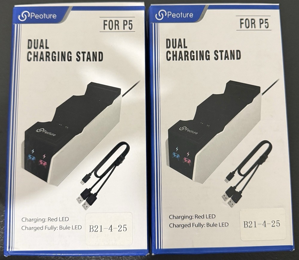 PS5 Dual Charging Station X2