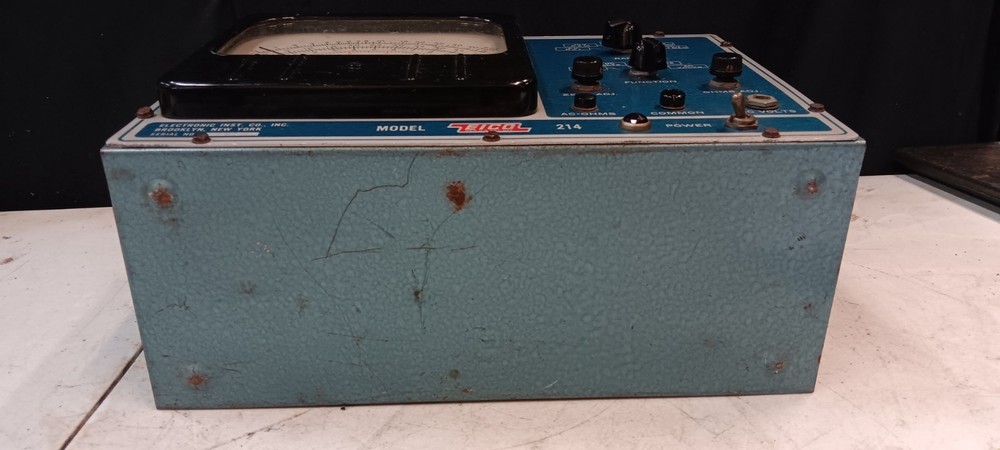 Vintage EICO Electronic Voltmeter Ohmmeter Model 214