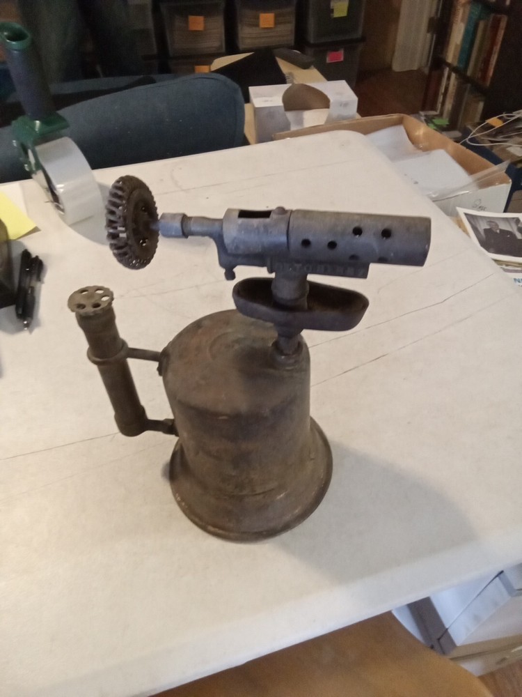 Vintage Antique Original Blow Torch
