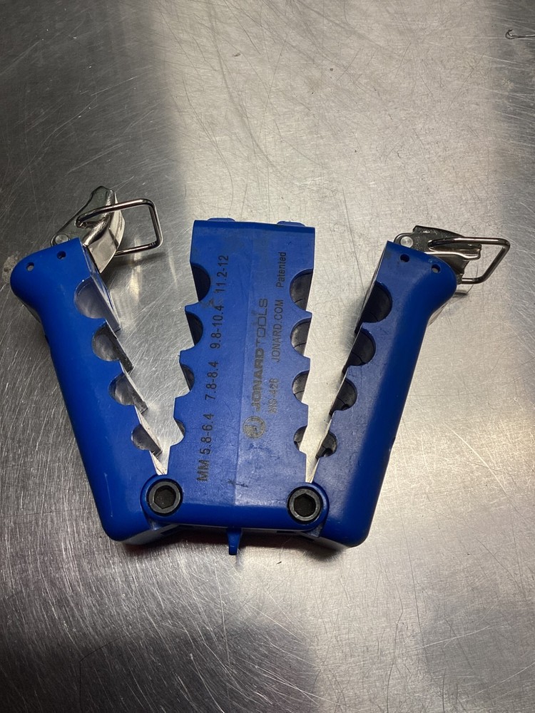 Jonard Tools MS-526 Blue Mid Span Slit & Ring Tool Lightweight and Portable