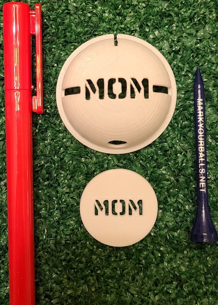 Custom Golf Ball Markers & Stencils