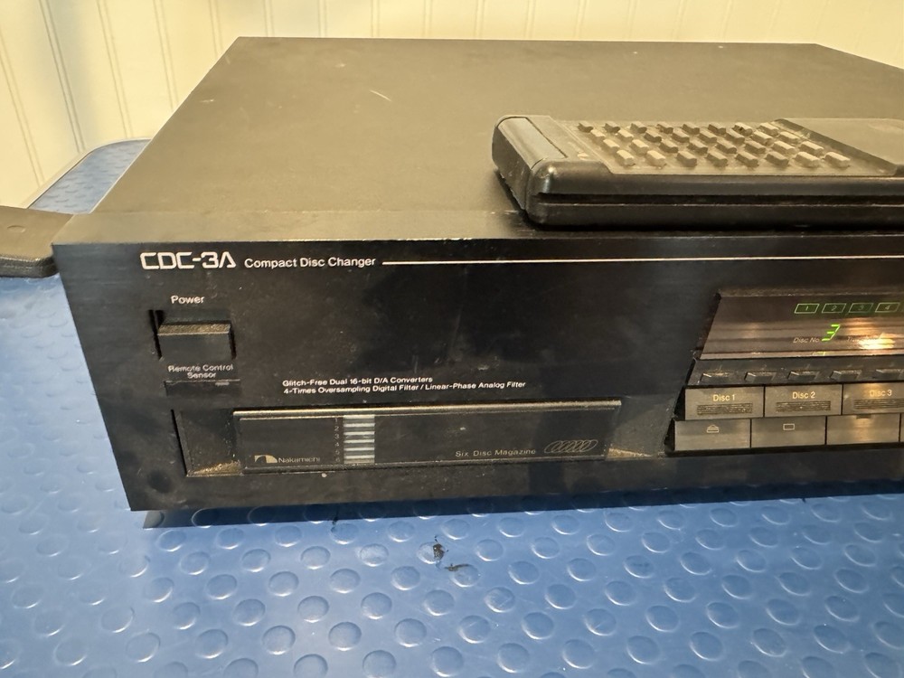 Nakamichi Vintage CDC-3A Compact Disc Player Changer