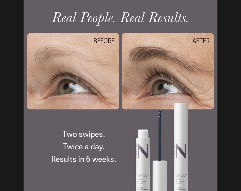 Nulastin Brow Shape Altering Serum 0.10 fl oz (3mL) - Thicker Looking Brows