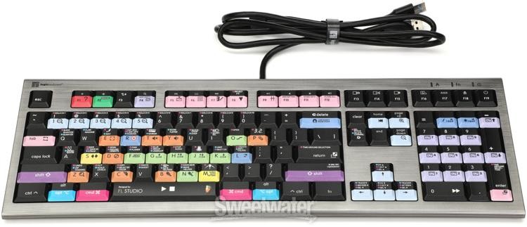 LogicKeyboard ASTRA2 Backlit Keyboard for Image Line FL Studio - Mac