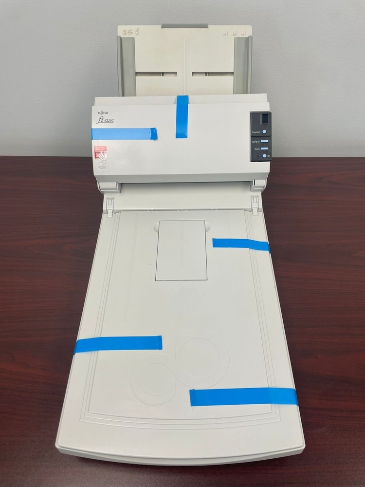 Fujitsu fi-5220C Color Flatbed Scanner ADF Duplex Document