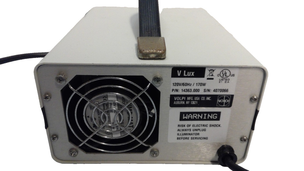 V-LUX 1000 LIGHT SOURCE W/ 2 FIBER OPTIC LIGHTS