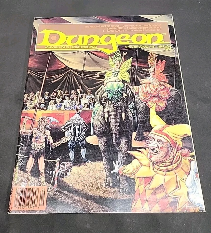 Dungeon Magazine: Issue #7 September/October 1987 (TSR)
