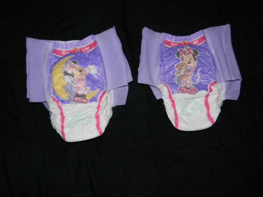 4 sample Huggies night-time Pull-ups 5t-6t over 46-60 Lbs.