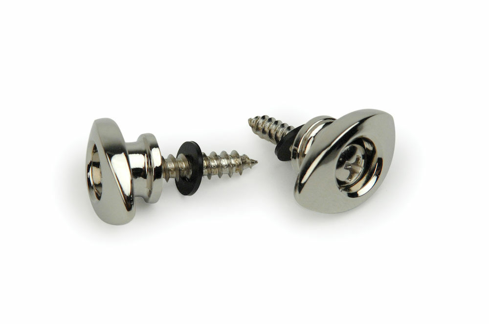 D'Addario Elliptical End Pins, Chrome