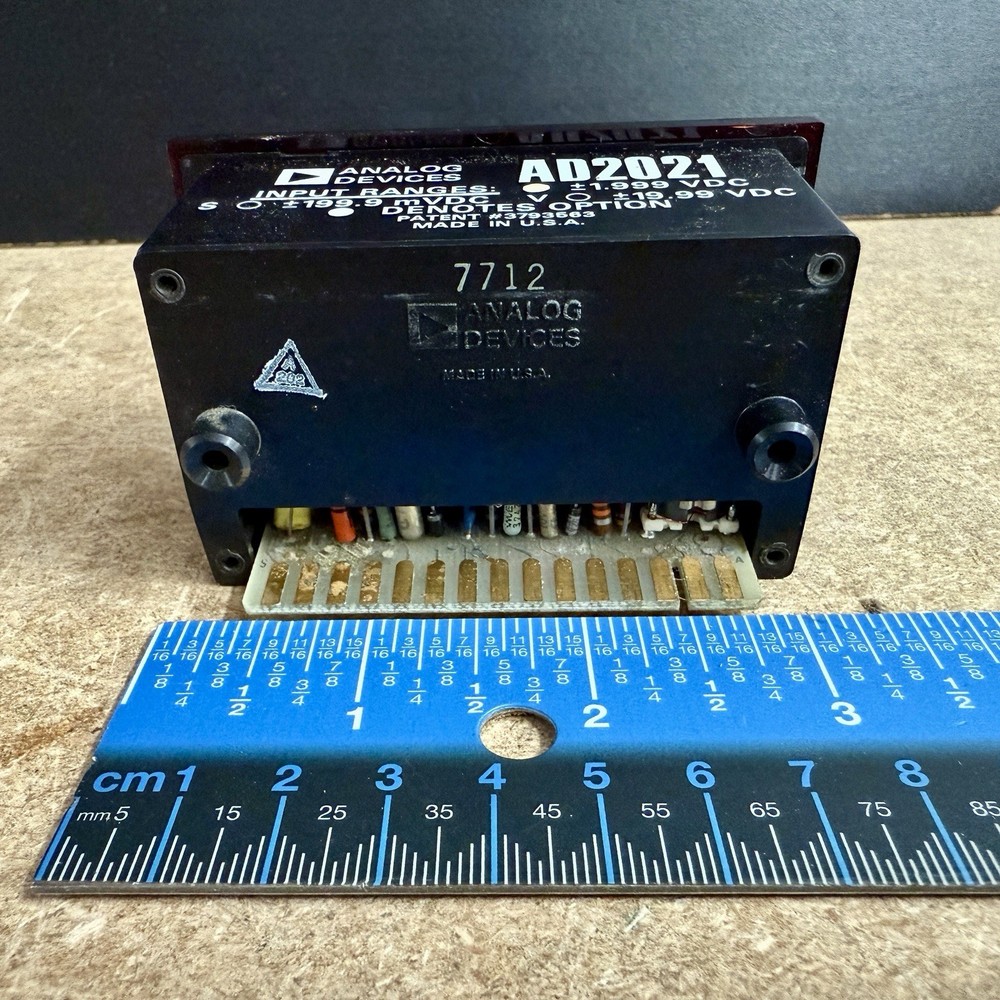 Analog Devices AD2021 Digital Display Vintage Panel Meter