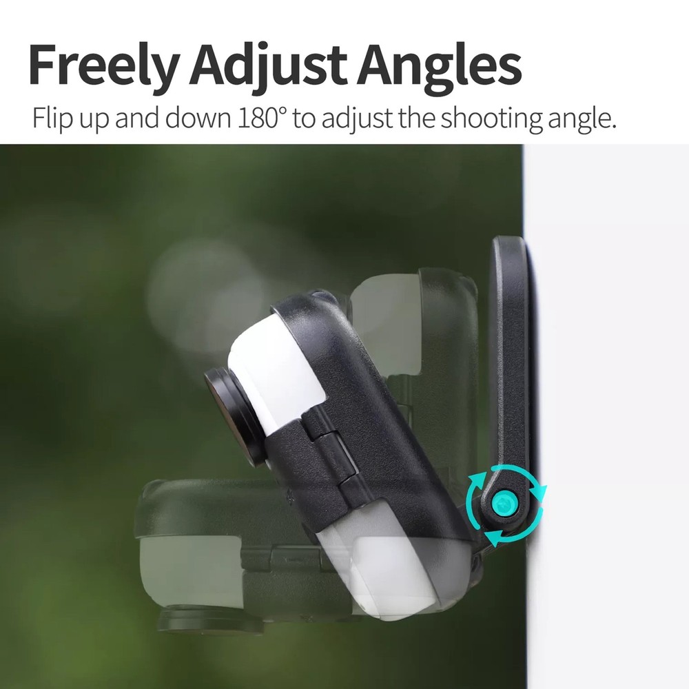 Magnetic Neck Mount Lanyard Quick Release Adapter For Insta360 GO 3 Camera Black