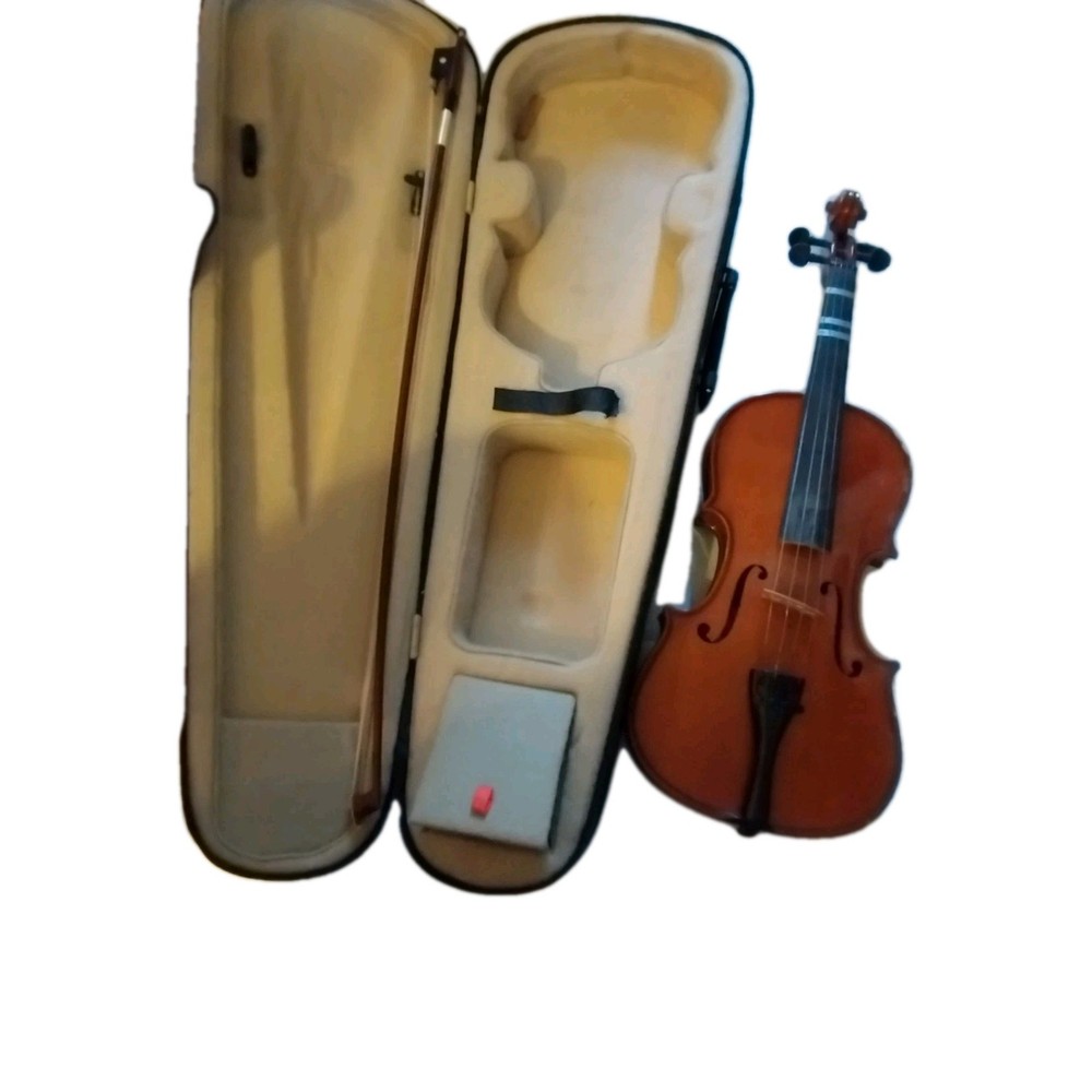 Mendini  Beginners Violin cecilic / Beginner Kit Case, Bow,Rosen  Size 4/4