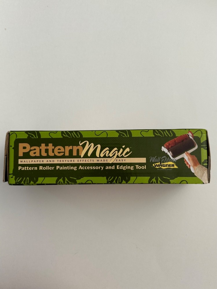 Wagner Pattern Magic Wall Effects Paint Roller "Ocean" Fish Shells Vintage NIB