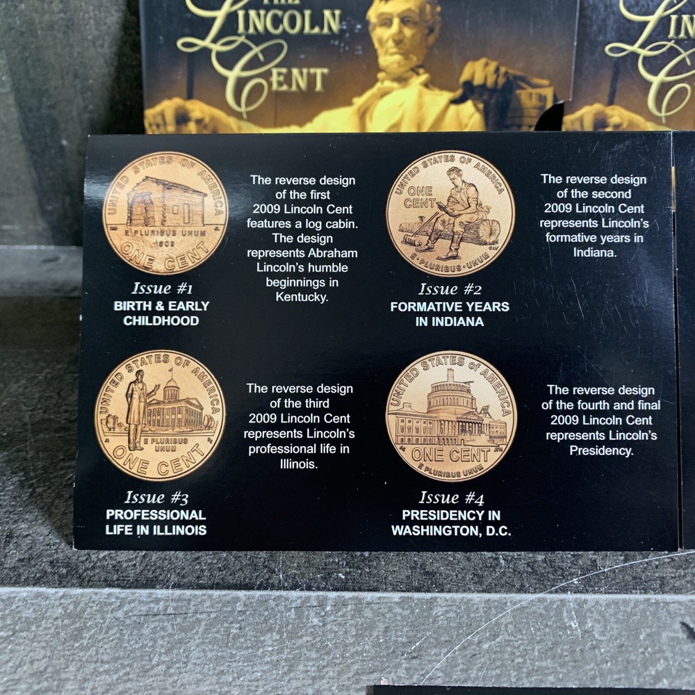 2009 BICENTENNIAL PROGRAM THE LINCOLN CENT ISSUED 2 ISSUED 3 PENNY