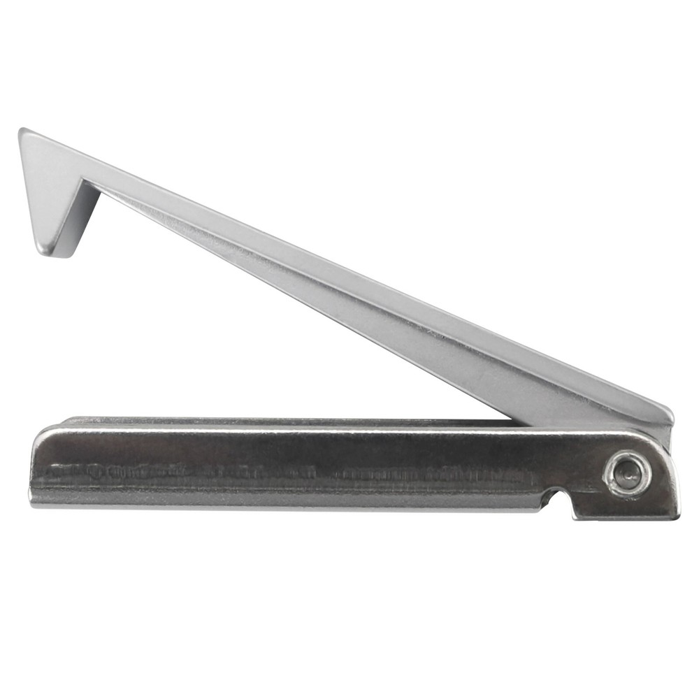 2 RV Camper Metal Rounded Baggage Door Catches Compartment Latch Holders