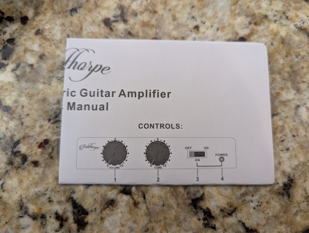 Ashthorpe Beginner Electric Guitar Amplifier