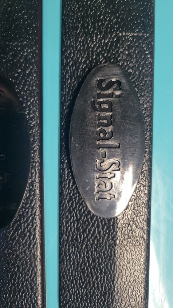 Signal Stat Dual Comm Lightbar Plastic Endcaps New