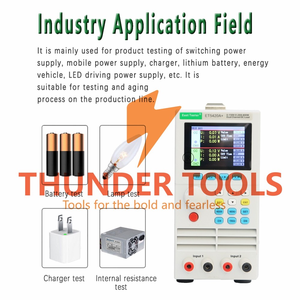 Thunder Tools East Tester ET5420A+ Programmable Dual-channel DC Electronic