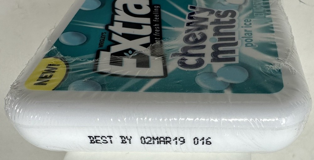 Wrigley’s Extra Chewy Mints Polar Ice Discontinued Candy