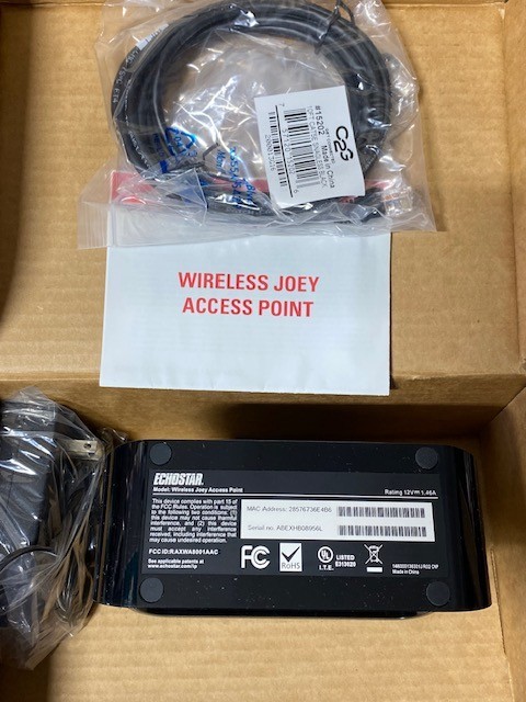 Dish Network Wireless Joey Access Point Reman DN005497 with cables