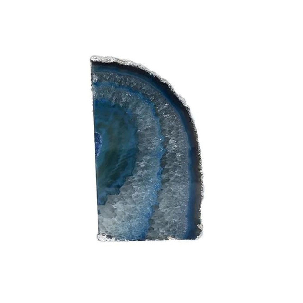 Eternity Agate Medium Pair Bookends | Blue
